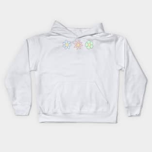 Happy Flowers Kids Hoodie